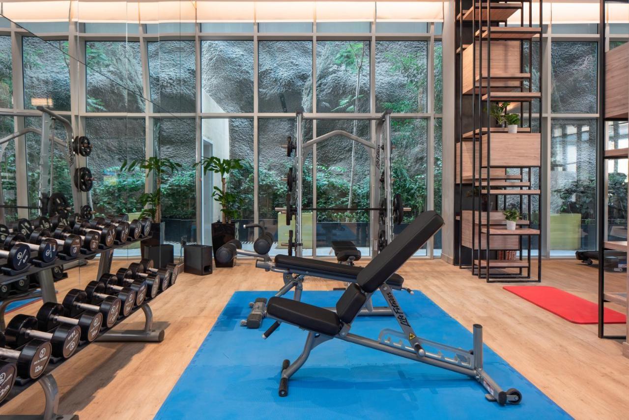 Citadines Abha Aparthotel Exterior photo The gym at the hotel